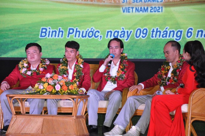 Bình Dương, Bình Phước vinh danh VĐV đạt thành tích cao tại SEA Games 31 - Ảnh 3.