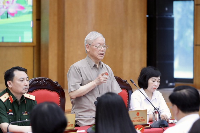 Tổng Bí thư nói về việc kỷ luật, xử lý hình sự các ông Nguyễn Thanh Long, Chu Ngọc Anh - Ảnh 1.