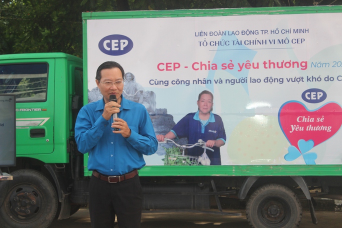 Chuyến xe CEP chia sẻ yêu thương đến với người nghèo tỉnh Long An - Ảnh 1.