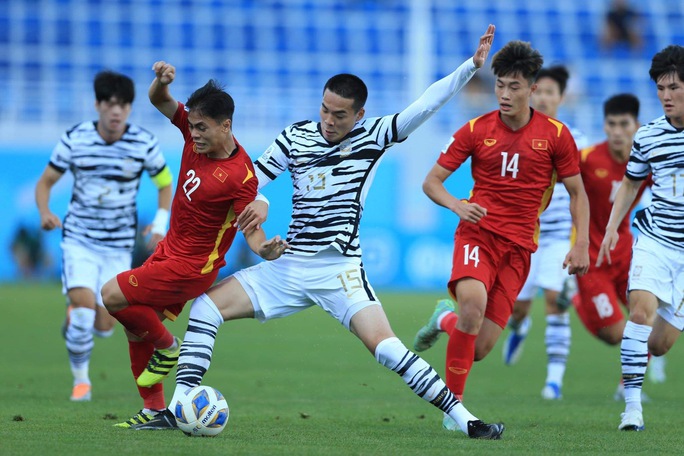 Tiến Long tỏa sáng, U23 Việt Nam xuất sắc giành 1 điểm trước U23 Hàn Quốc - Ảnh 1.