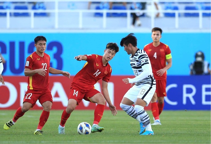 Tiến Long tỏa sáng, U23 Việt Nam xuất sắc giành 1 điểm trước U23 Hàn Quốc - Ảnh 2.