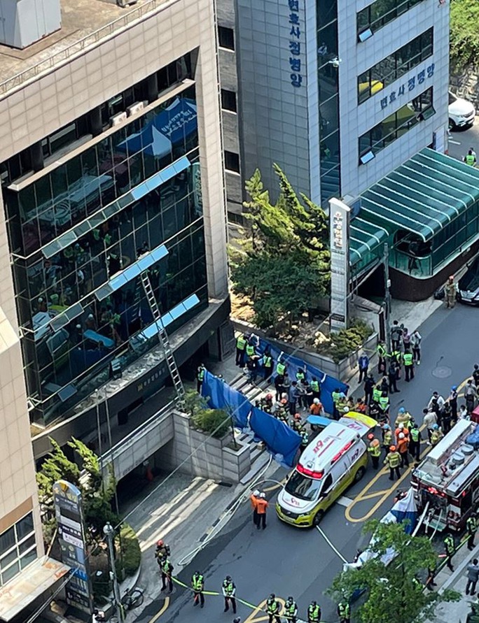 Hàn Quốc: Văn phòng luật sư bị phóng hỏa, 7 người trong phòng cùng chịu chết - Ảnh 6.