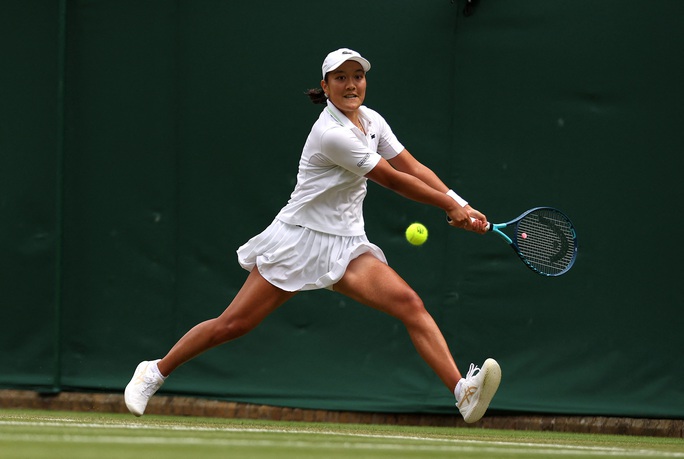 Nữ tay vợt Việt kiều vào vòng 3 Wimbledon 2022 - Ảnh 1.