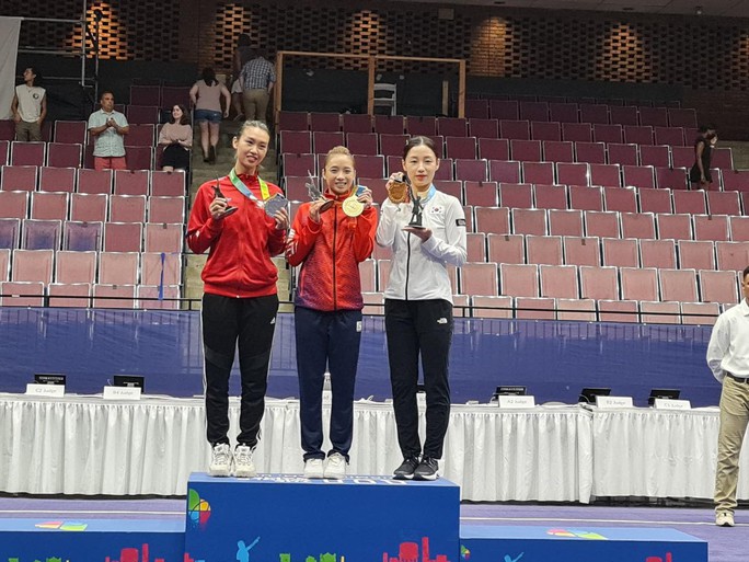 Nhà vô địch SEA Games Dương Thúy Vi đăng quang World Games - Ảnh 2.
