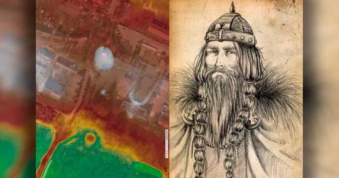 Quét radar nhà thờ cổ, phát hiện bóng ma vua Viking 1.100 tuổi - Ảnh 1.