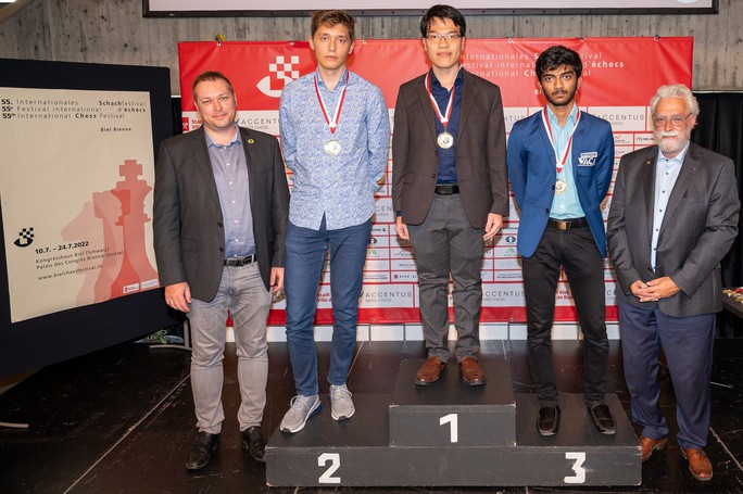 Lê Quang Liêm vô địch Biel Chess International Tournament 2022 - Ảnh 5.