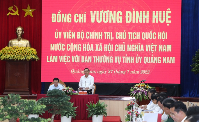 Chủ tịch Quốc hội: Quảng Nam phải kiên quyết xử lý dự án treo, chậm tiến độ - Ảnh 2.