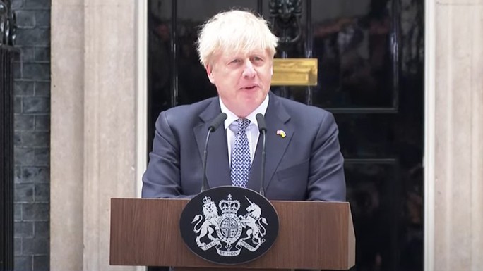 Thủ tướng Anh Boris Johnson tuyên bố từ chức - Ảnh 1.