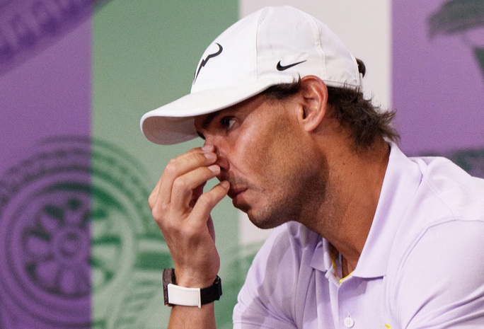 Rafael Nadal rút lui khỏi Wimbledon 2022 trước vòng bán kết - Ảnh 1.