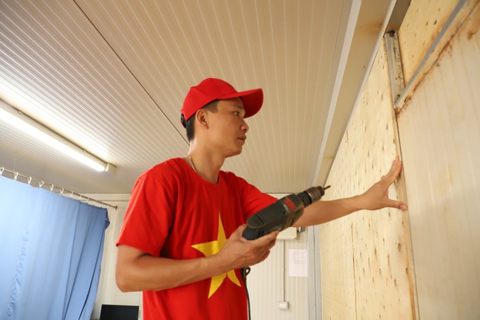 Bệnh viện dã chiến mũ nồi xanh Việt Nam khánh thành phòng khám sản khoa tại châu Phi - Ảnh 3. Bệnh viện dã chiến mũ nồi xanh Việt Nam khánh thành phòng khám sản khoa tại châu Phi - Ảnh 3.