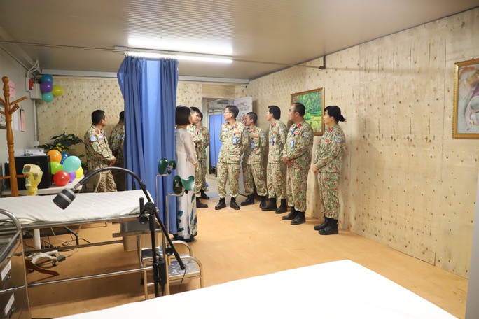 Bệnh viện dã chiến mũ nồi xanh Việt Nam khánh thành phòng khám sản khoa tại châu Phi - Ảnh 7.