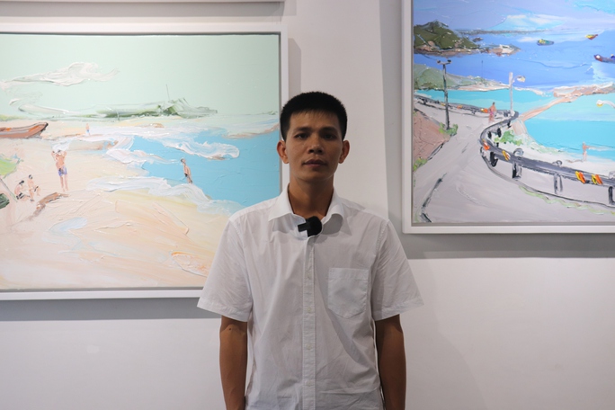 Miền ký ức qua Bến quê của họa sĩ Nguyễn Văn Tùng - Ảnh 1.