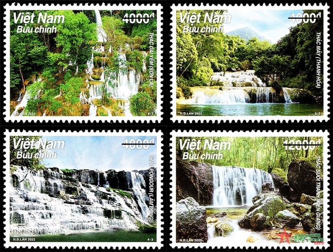 Ngắm thác nước đẹp như tranh vẽ ở xứ Thanh lên tem Việt - Ảnh 1.