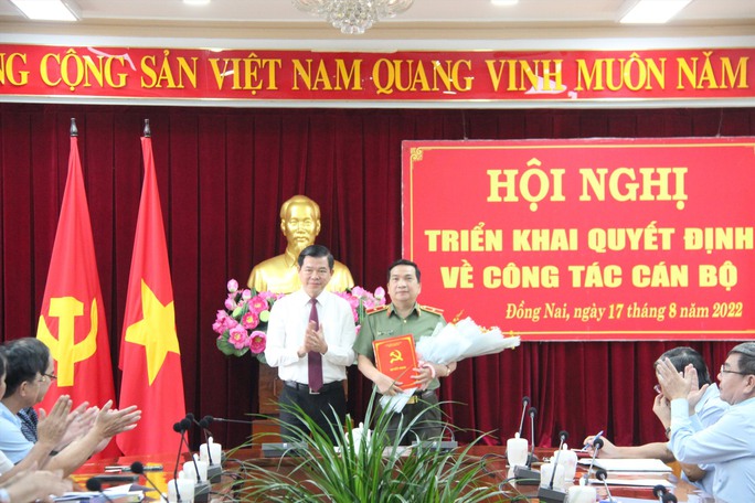 Thiếu tướng Nguyễn Sỹ Quang tham gia Ban Thường vụ Tỉnh uỷ Đồng Nai - Ảnh 1.