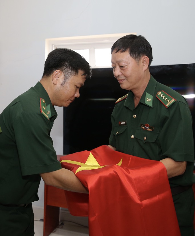 Lồng ghép cờ Tổ quốc vào xây dựng không gian văn hoá Hồ Chí Minh tại xã đảo Thạnh An - Ảnh 6.