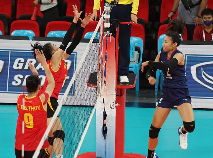 Hạ Đài Bắc Trung Hoa, tuyển Việt Nam vào bán kết bóng chuyền nữ châu Á - Ảnh 1.