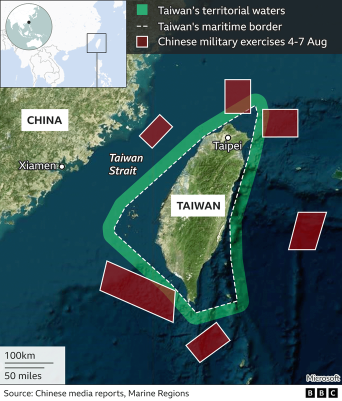 CLIP: Trung Quốc tập trận rầm rộ tại 6 khu vực, bao vây Đài Loan - Ảnh 1.