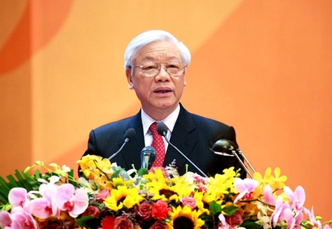 Tổng Bí thư Nguyễn Phú Trọng gửi Thư chúc mừng Bộ Tài nguyên và Môi trường - Ảnh 1.