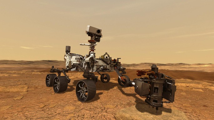 Robot NASA có thể đã đào được hóa thạch sinh vật ngoài hành tinh - Ảnh 2.