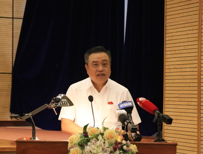 Chủ tịch Hà Nội: Ai bị bắt đều có ting ting, COVID ting ting nhiều lắm - Ảnh 1.