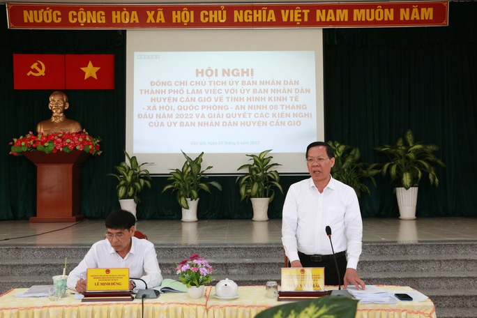 Chủ tịch UBND TP HCM Phan Văn Mãi: Sốt ruột có thể phá nát Cần Giờ - Ảnh 2.