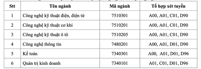 Thêm 2 trường ĐH tại TP HCM công bố thông tin tuyển sinh 2023 - Ảnh 4.