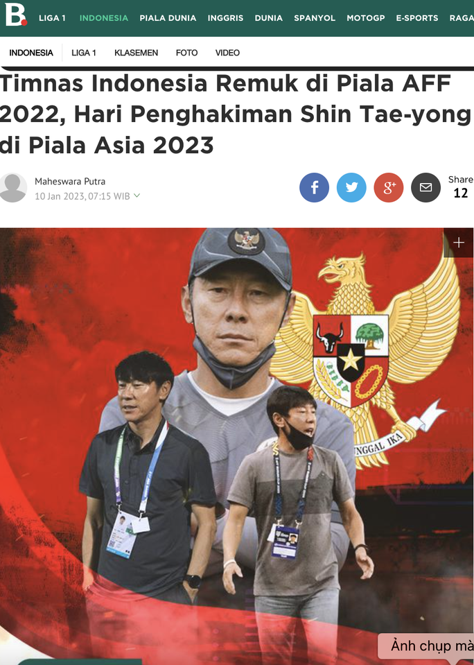 Thành tích tệ hại, HLV Shin Tae-yong còn hữu ích với tuyển Indonesia?