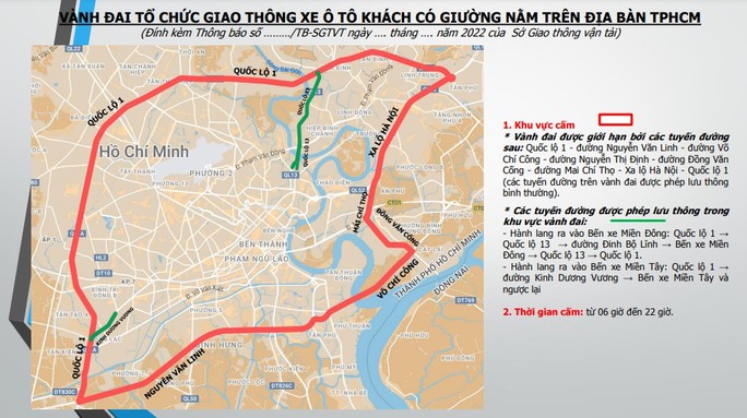 Kết quả ngày đầu tiên cấm xe khách giường nằm tại TP HCM - Ảnh 2.