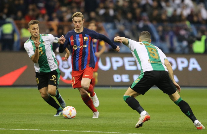 Vượt khó Real Betis, Barcelona vào chung kết Siêu cúp Tây Ban Nha gặp Real Madrid