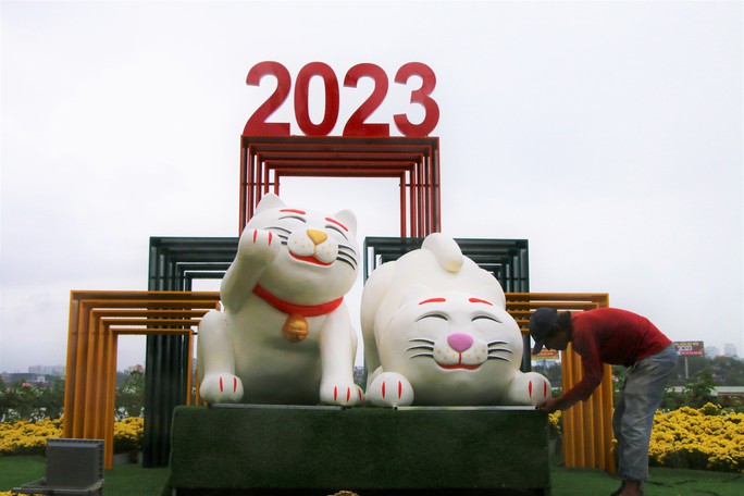 Linh vật mèo của tỉnh thành nào đẹp nhất Tết Quý Mão 2023? - Ảnh 21.