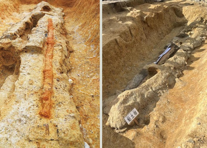 Bí ẩn thanh kiếm của người khổng lồ dài 2,3 m trong mộ cổ Nhật Bản - Ảnh 1.