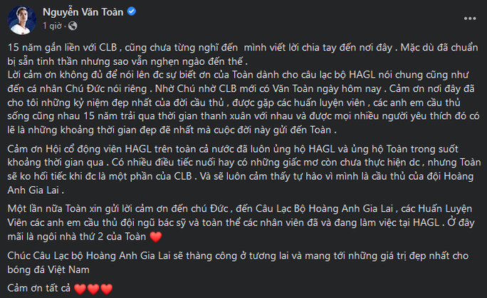 Tiền đạo Văn Toàn sang Hàn Quốc thi đấu - Ảnh 2.