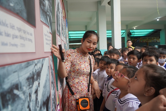 Tiết học thú vị của gần 700 học sinh Trường Tiểu học Vĩnh Hội - Ảnh 6. Tiết học thú vị của gần 700 học sinh Trường Tiểu học Vĩnh Hội - Ảnh 6.