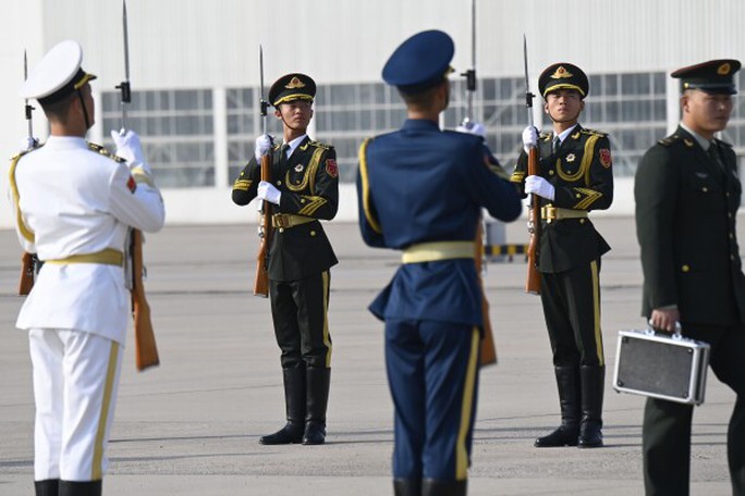 Cận cảnh chuyến thăm Trung Quốc của Tổng thống Putin - Ảnh 3. Cận cảnh chuyến thăm Trung Quốc của Tổng thống Putin - Ảnh 3.