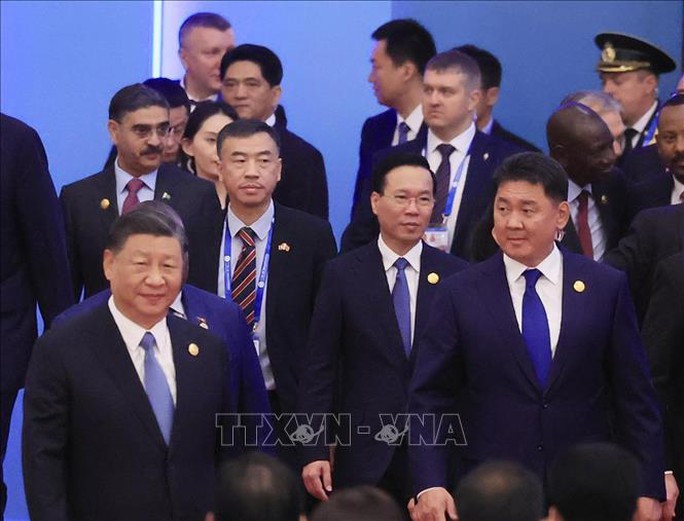 Chủ tịch nước Võ Văn Thưởng dự khai mạc Diễn đàn Vành đai và Con đường - Ảnh 3. Chủ tịch nước Võ Văn Thưởng dự khai mạc Diễn đàn Vành đai và Con đường - Ảnh 3.