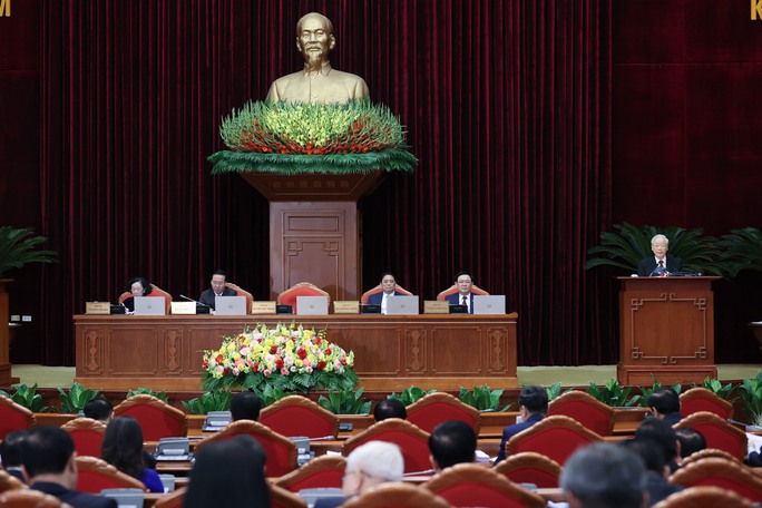 Tổng Bí thư Nguyễn Phú Trọng nêu 7 nội dung quan trọng tại Hội nghị Trung ương 8 - Ảnh 1.