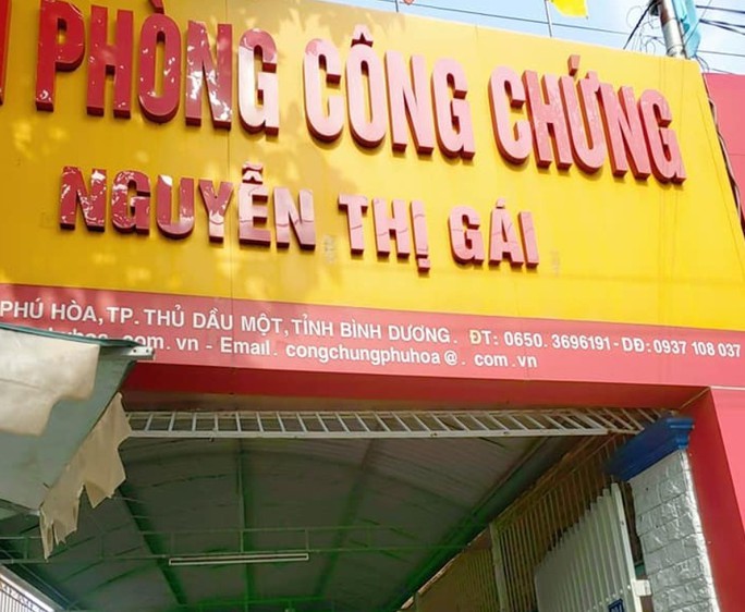 Bắt một công chứng viên ở Bình Dương - Ảnh 1.