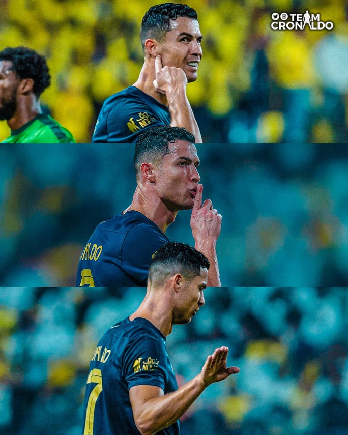 Ronaldo nóng nảy với trọng tài, Al-Nassr thắng nhọc trong trận cầu 2 thẻ đỏ - Ảnh 1.