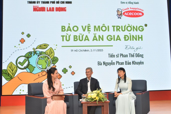 Sống xanh từ bữa ăn gia đình - Ảnh 1. Sống xanh từ bữa ăn gia đình - Ảnh 1.