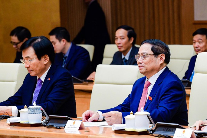Cận cảnh Thủ tướng Phạm Minh Chính đón Thủ tướng Hà Lan - Ảnh 16. Cận cảnh Thủ tướng Phạm Minh Chính đón Thủ tướng Hà Lan - Ảnh 16.