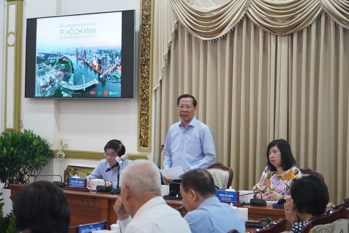 Chủ tịch UBND TP HCM: Phải chỉ ra được giá trị mới khi điều chỉnh quy hoạch chung! - Ảnh 1. Chủ tịch UBND TP HCM: Phải chỉ ra được giá trị mới khi điều chỉnh quy hoạch chung! - Ảnh 1.