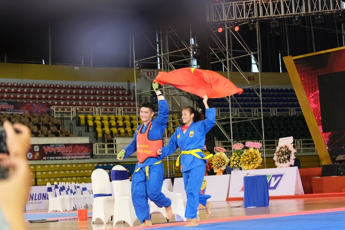 Chức Vô địch thế giới đối kháng hạng cân 92kg đầu tiên của Vovinam Việt Nam - Ảnh 1.
