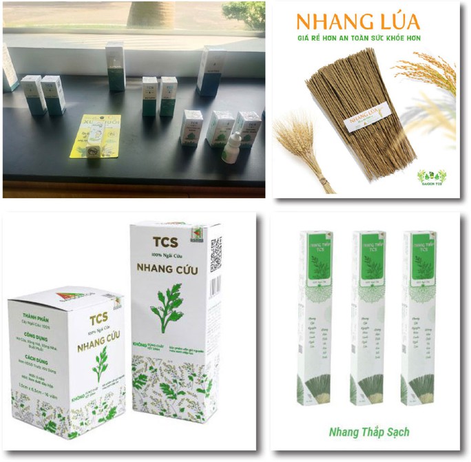 Nhang sạch từ nguyên liệu thiên nhiên - Ảnh 1.