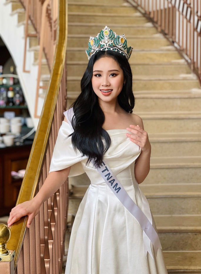 Nữ sinh 14 tuổi đại diện của Việt Nam đăng quang Á hậu Miss Eco Teen tại Ai Cập - Ảnh 9.