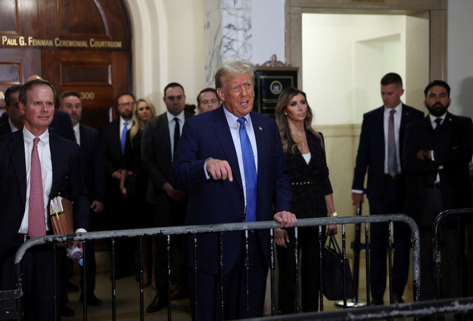 Hầu tòa, cựu Tổng thống Donald Trump chọc giận thẩm phán - Ảnh 1. Hầu tòa, cựu Tổng thống Donald Trump chọc giận thẩm phán - Ảnh 1.