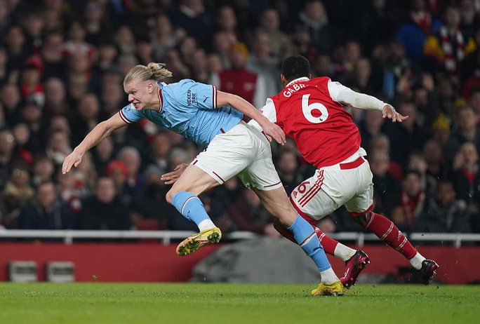 Haaland exploded, Man City crushed Arsenal at Emirates - Photo 6.