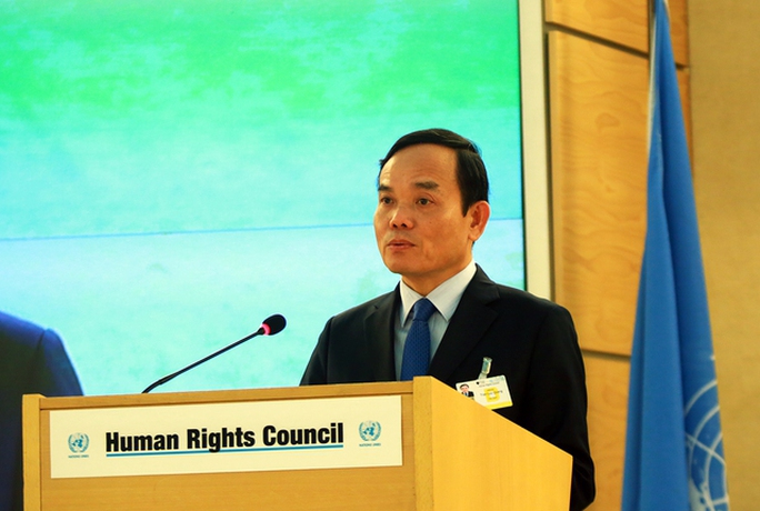 Phó Thủ tướng Trần Lưu Quang nêu quan điểm của Việt Nam tại Hội đồng Nhân quyền LHQ - Ảnh 2.