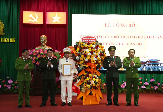 Công an tỉnh Thừa Thiên - Huế có thêm một phó giám đốc - Ảnh 1.