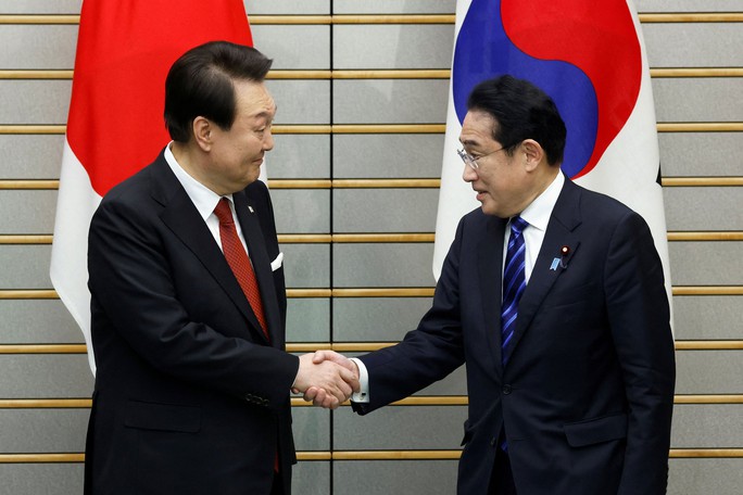 Bước ngoặt trong quan hệ Hàn - Nhật - Ảnh 1.