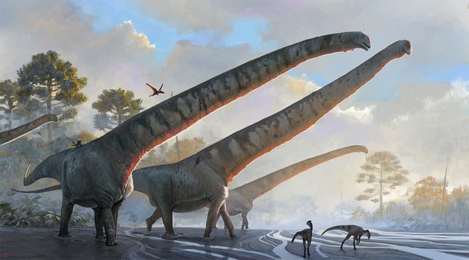 Siêu quái vật Trung Quốc 162 triệu tuổi: Chỉ phần cổ đã dài 15 m - Ảnh 1.